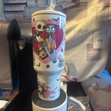 Load image into Gallery viewer, Personalized 40oz tumbler with handle No speaker
