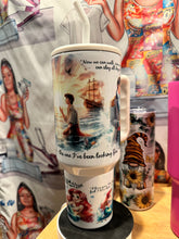 Load image into Gallery viewer, Personalized 40oz tumbler with handle No speaker
