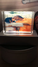 Load image into Gallery viewer, 3D Crystal Custom Photo, photo crystal with Customized Photo, Unique Gift For Family Crystal with Colorful LED Base
