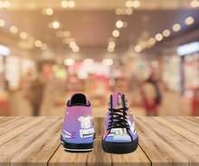 Load image into Gallery viewer, Women Custom High-Top Canvas Sneakers
