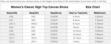 Load image into Gallery viewer, Women Custom High-Top Canvas Sneakers
