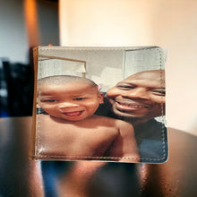 Load image into Gallery viewer, Double Sided Personalized Photo Wallet For Men, Gifts For Husbands, Gifts For Him, Custom Men&#39;s...
