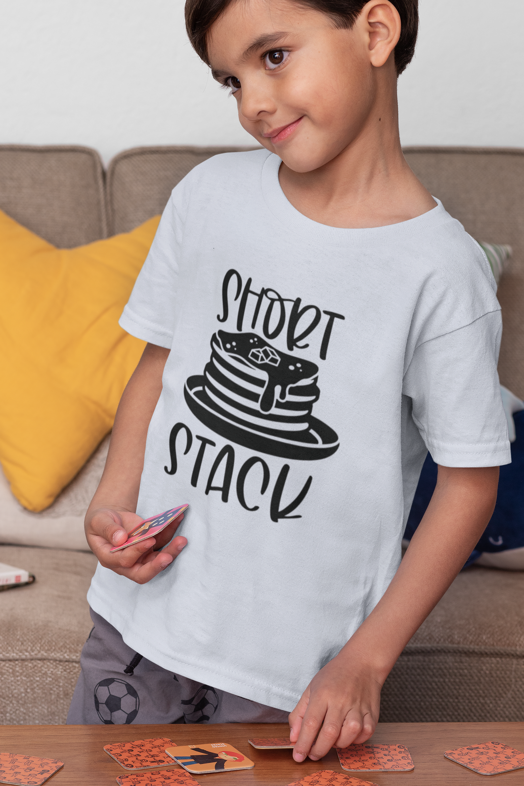 Short Stack T-Shirt, Kid Shirt, Kids Shirts, Funny Kids Shirt, Gifts For Kids Tee, Funny Kids Shirt